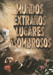 Cover of: Mundos Extraños, Lugares Sombrosos by Unauthored