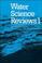 Cover of: Water Science Reviews (Water Science Review)