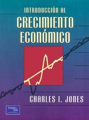 Cover of: Introduccion Al Crecimiento Economico