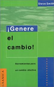 Front cover of Genere el cambio by Steve Smith