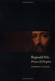 Cover of: Reginald Pole by Mayer, Thomas F.