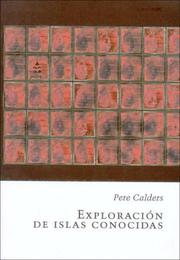 Cover of: Exploracion De Islas Conocidas by Pere Calders