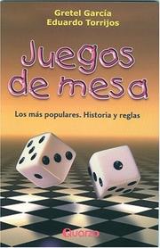 Cover of: Juegos de mesa by Garcia, Torrijos