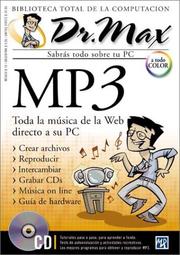 Cover of: MP3 con CD-ROM: Dr. Max, en Español / Spanish (Dr. Max: Biblioteca Total de la Computacion)