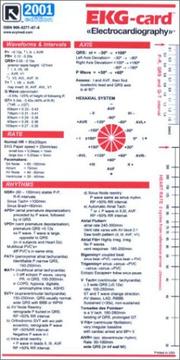 Cover of: EKG-Card: Electrocardiography