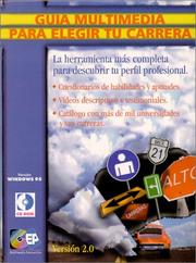 Cover of: Guia Multimedia Para Elegir Tu Carrera