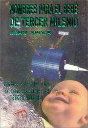 Cover of: Nombres Para El Bebe Del Tercer Milenio