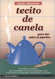 Cover of: Tecito de Canela para el alma