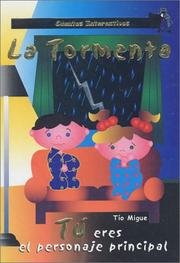 Cover of: La tormenta (The Storm- Interactive books for children)