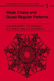 Cover of: Weak chaos and quasi-regular patterns