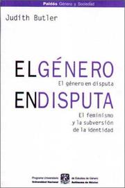 Cover of: El genero en disputa/ Mankind in Dispute