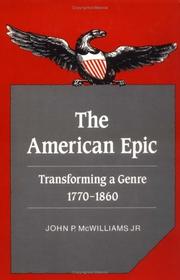 The American epic by John P. McWilliams
