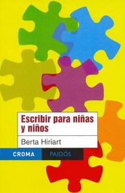 Cover of: Escribir Para Ninas y Ninos by Hugo Hiriart