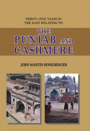 Cover of: The Punjab and Cashmere by John Martin Honigberger