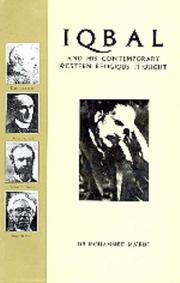 Cover of: Iqbal and Contemporary Western Thought