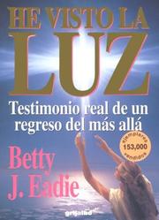 Cover of: He Visto LA Luz