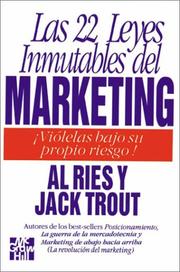 Cover of: Las 22 Leyes Inmutables Del Marketing by Al Ries