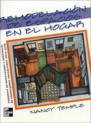 Cover of: Remodelacion De Espacios Para El Hogar