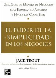 Cover of: El Poder De La Simplicidad En Los Negocios