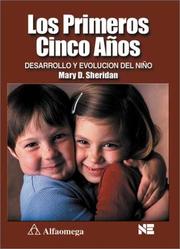 Cover of: Los Primeros Cinco Anos by Mary D. Sheridan, Marion Frost, Ajay Sharma