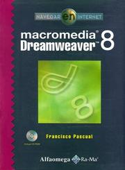 Cover of: MACROMEDIA DREAMWEAVER 8  Navegar en Internet