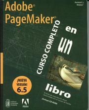 Cover of: Adobe PageMaker 6.5 Curso Completo en un libro by Manuel Mejias Butron, Adobe Press