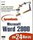 Cover of: Aprendiendo MS Word 2000 en 24 horas