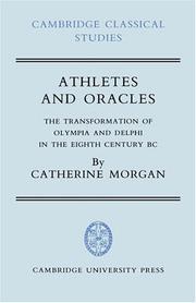 Athletes and oracles by Catherine Morgan