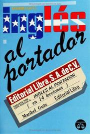 Cover of: Ingles al Portador (English to the Bearer)