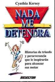 Cover of: Nada Me Detendra