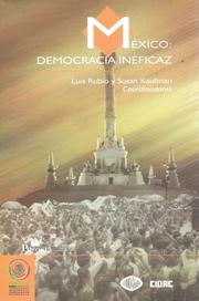 Cover of: Mexico: Democracia Ineficaz/Ineffective Democracy