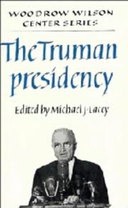 Cover of: The Truman presidency