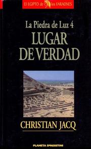 Cover of: Lugar de La Verdad - La Piedra de Luz 4 by Christian Jacq