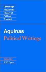 Cover of Aquinas