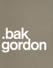 Bak Gordon by Ricardo Bak Gordon