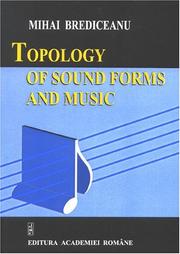 Cover of: Topology of Sound Forms & Music by Mihai Brediceanu, Mihai Brediceanu