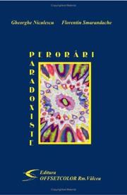 Cover of: Perorari paradoxiste by 