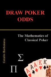 Cover of: DRAW POKER ODDS: The Mathematics of Classical Poker