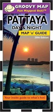 Cover of: GROOVY PATTAYA MAP'N'GUIDE