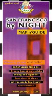 Cover of: Groovy Map & Guide San Francisco by Night (Groovy Map "N" Guide)