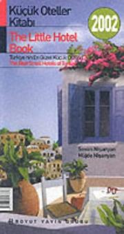 The Best Small Hotels of Turkey - 2000 by Sevan Nişanyan
