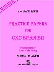 Cover of: Practice Papers for Cxc Spanish