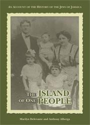 Cover of: The Island of One People: An Account of the History of the Jews of Jamaica