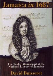 Cover of: Jamaica in 1687: The Taylor Manuscript at the National Library of Jamaica