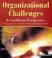 Cover of: Organizational Challenges: A Caribbean Perspective
