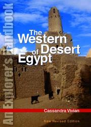 Cover of: The Western Desert of Egypt: An Explorers Handbook, Revised Edition (Explorers Handbook)