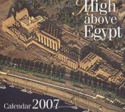 Cover of: High Above Egypt Calendar 2007