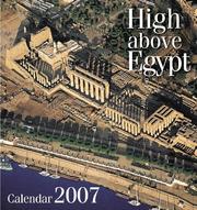 Cover of: High Above Egypt 2007 Calendar