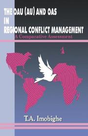 Cover of: The OAU (AU) and OAS in Regional Conflict Management