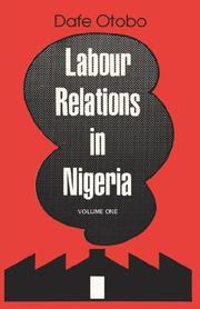 Cover of: Labour Relations in Nigeria